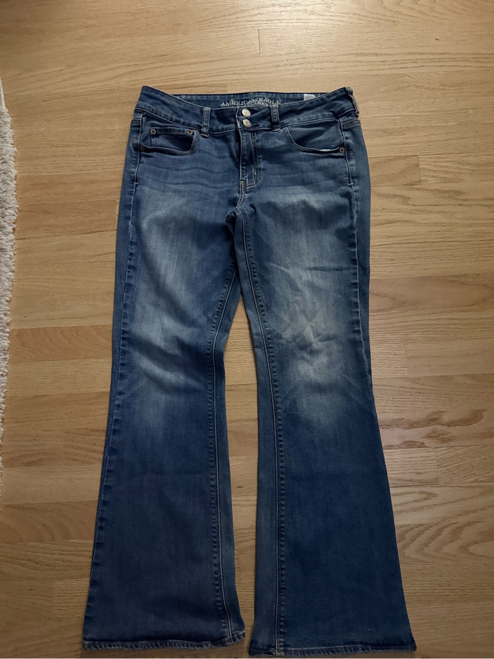 American Eagle Outfitters Dark Wash Flare Jeans